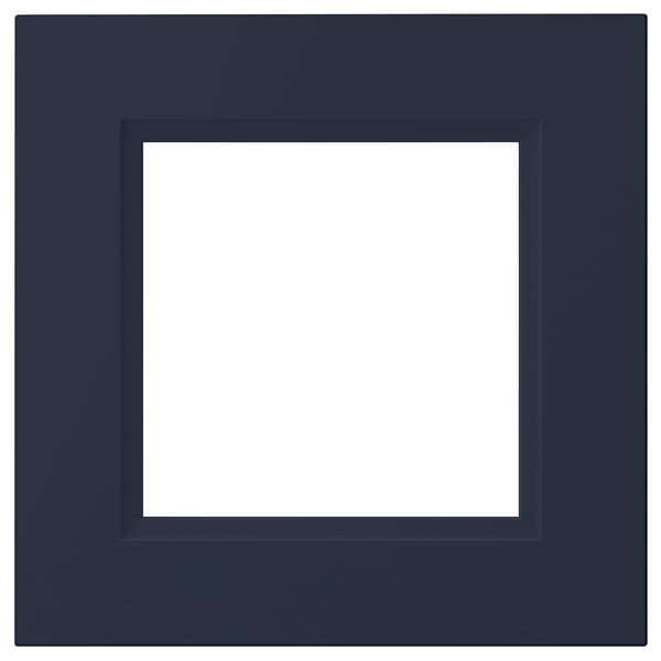 AXSTAD blue door, plastic glass, square modern.