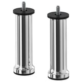 BASTLUNDA Leg, chrome-plated, 13 cm