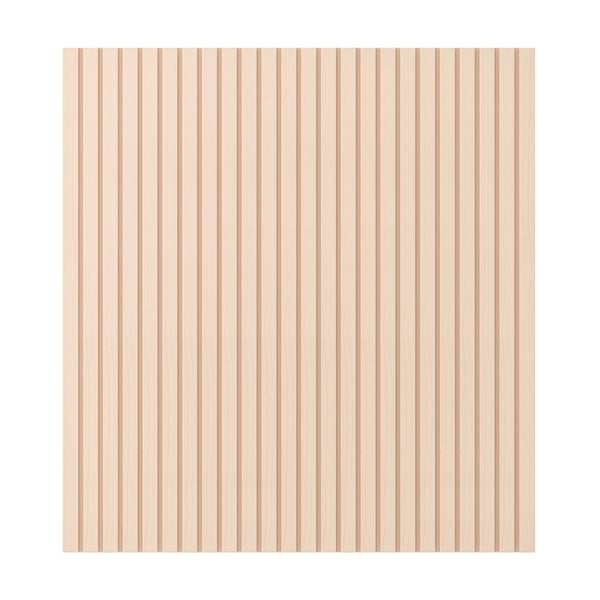 BJÖRKÖVIKEN: light birch veneer door, modern scandinavian design, rectangular shape, clean lines.
