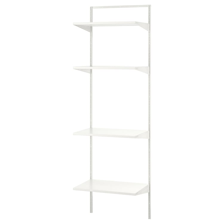 BOAXEL shelving unit, white, 62x40x201 cm - IKEA Estonia