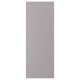 BODBYN door, grey, rectangular, smooth, wooden with bevelled panels.