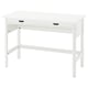 BRYTNING Desk, white, 110x53x75 cm