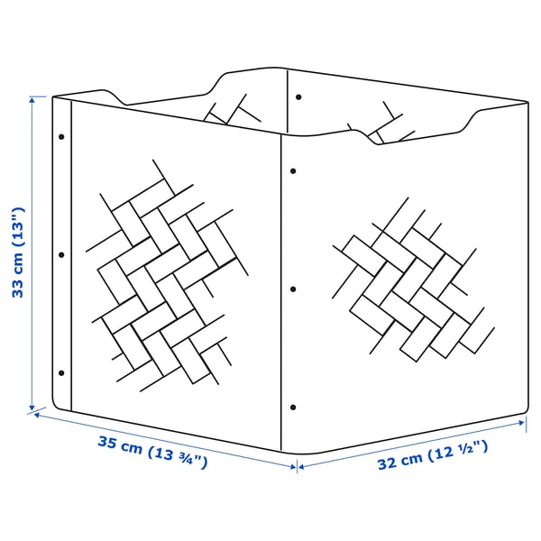 Illustration with measurements for the product: BULLIG.