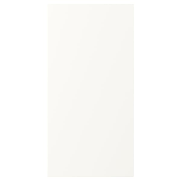 ENHET white cabinet. Simple, clean, rectangular design. Easy to clean, moisture-resistant surface.