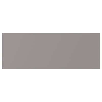 ENHET: grey rectangular, flat-panel furniture surface, smooth, moisture-resistant.