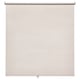 FÖNSTERBLAD beige roller blind, circular pattern, cordless, light-blocking, polyester.