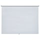 A FÖNSTERBLAD roller blind, white with a subtle pattern, made of polyester, in a rectangular shape.