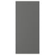 FÖRBÄTTRA, grey, rectangular panel, plastic & particleboard, sleek design, simple style.