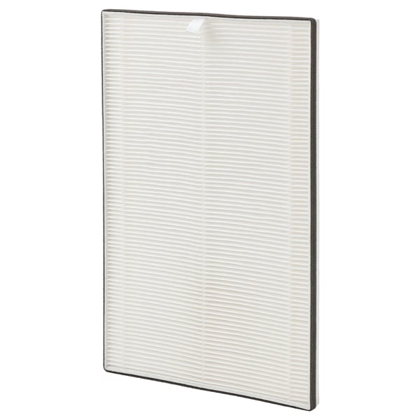 FÖRNUFTIG air philtre, white, rectangular, plastic frame, non-woven polypropylene.