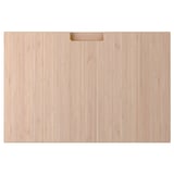 FRÖJERED bamboo kitchen drawers, natural light colour, rectangular shape, smooth texture, minimalist design.