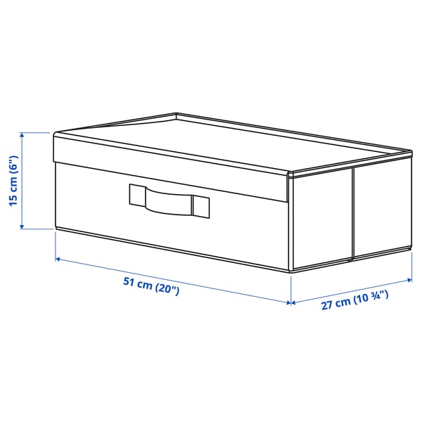 Illustration with measurements for the product: FULLSMOCKAD.