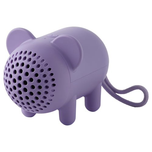 GREJSIMOJS Portable Bluetooth speaker, mouse/purple