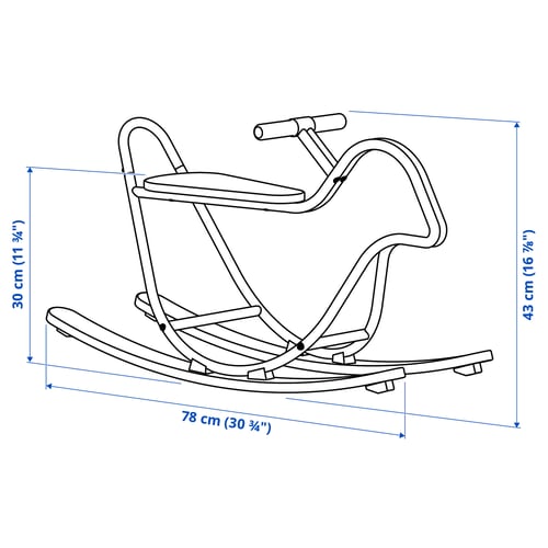 Illustration with measurements for the product: GREJSIMOJS.