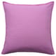 GURLI: bright pink square cushion cover, simple design, 100% cotton.