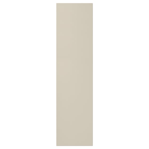 HAVSTORP beige cabinet panel, acrylic paint, fiberboard, rectangular.