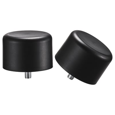 HELTUSS Finials, 1 pair, black