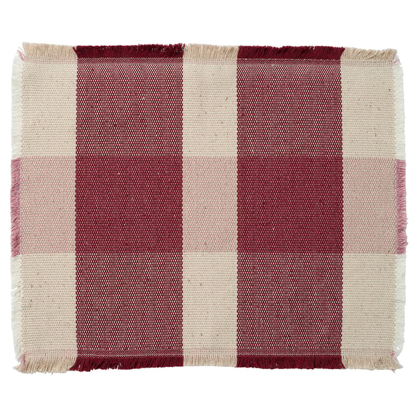 HÖSTAGILLE Place mat, patterned/multicolour, 45x35 cm