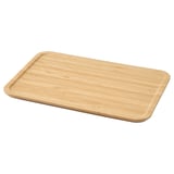 IKEA 365+ bamboo lid for food containers, rectangular, natural brown.