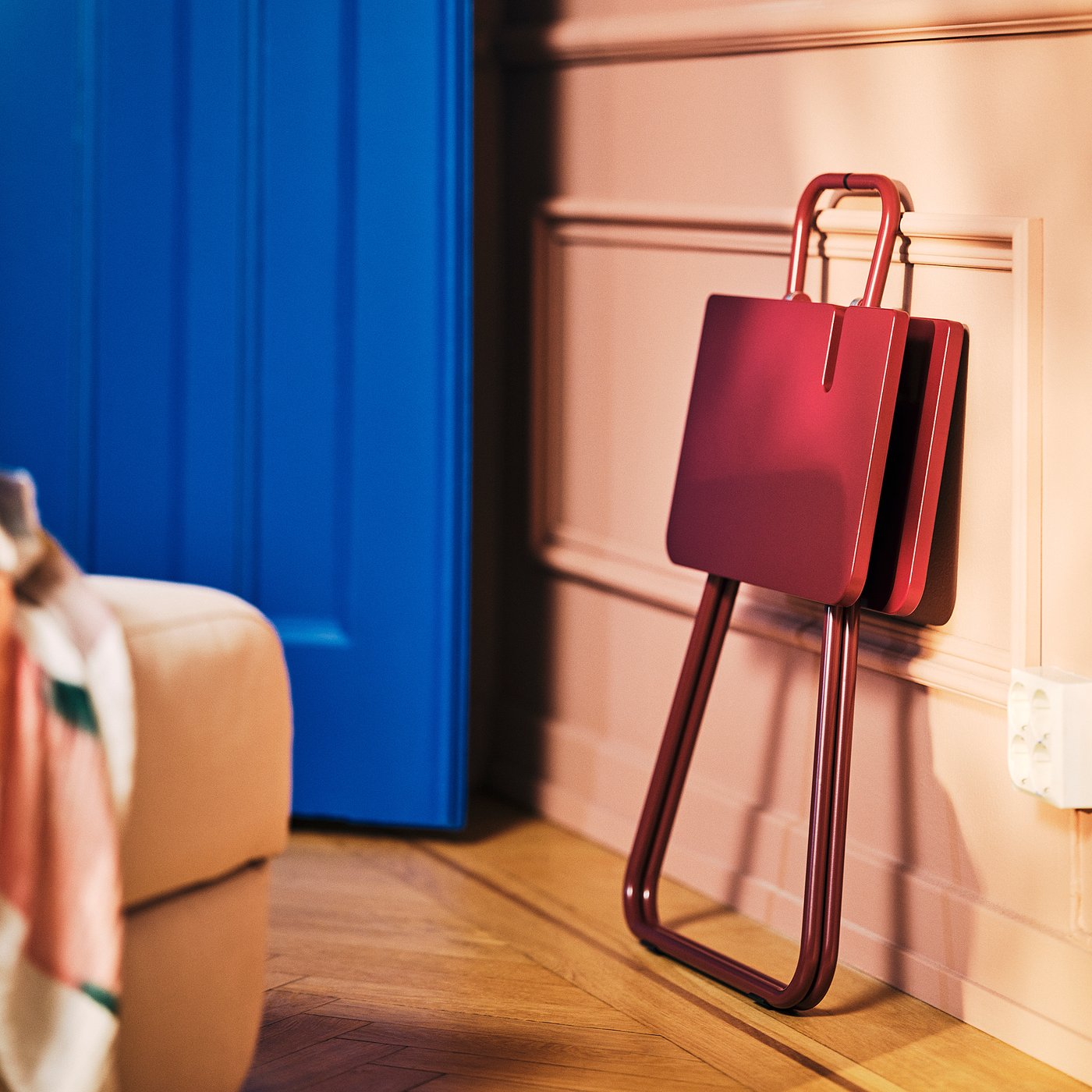 IKEA PS 2026 side table, dark red, 50x40 cm - IKEA Estonia