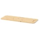 An IVAR wooden shelf, natural, rectangular, made of solid pine.