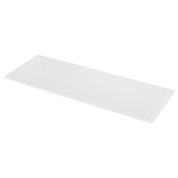 KASKER white quartz worktop, sleek rectangular design, smooth surface.