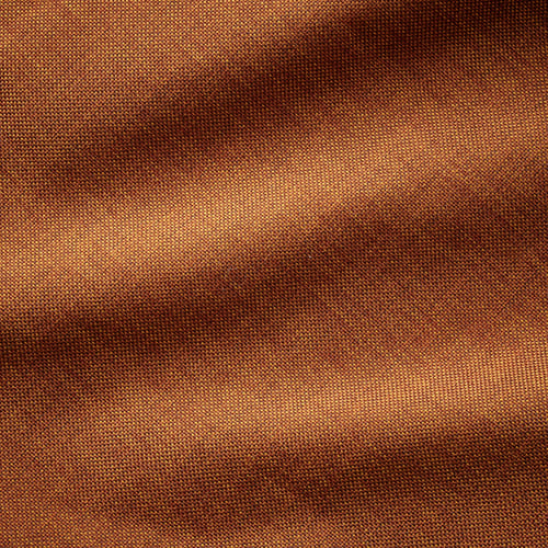 Rich, textured brown fabric - KLAGSHAMN cushion cover, soft with intricate weave pattern.