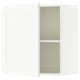 White KNOXHULT wall cabinet with single adjustable shelf, melamine finish.