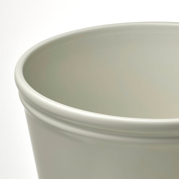 Green bowl, white background.