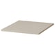 An off-white KOMPLEMENT shelf for pax wardrobe, rectangular with smooth paper foil surface.