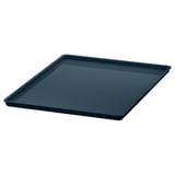 KUGGIS Lid, black-blue, 26x35 cm
