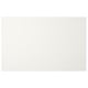 LAPPVIKEN: white, rectangular, modern drawer front, sleek design, paper foil & plastic materials.