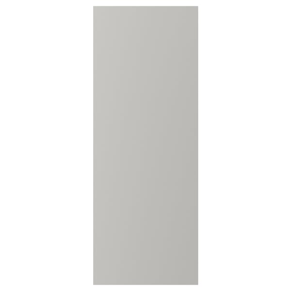 LERHYTTAN: light grey wooden panel, rectangular shape, classic kitchen design.