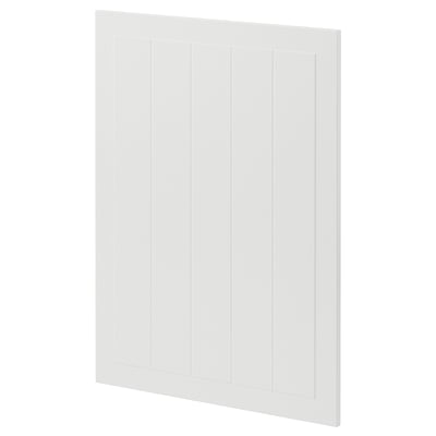 METOD white kitchen cabinet, rectangular, smooth finish.