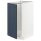 METOD kitchen cabinet, blue, white, square, modern.