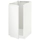 METOD: white kitchen cabinet, modern, minimalist design.