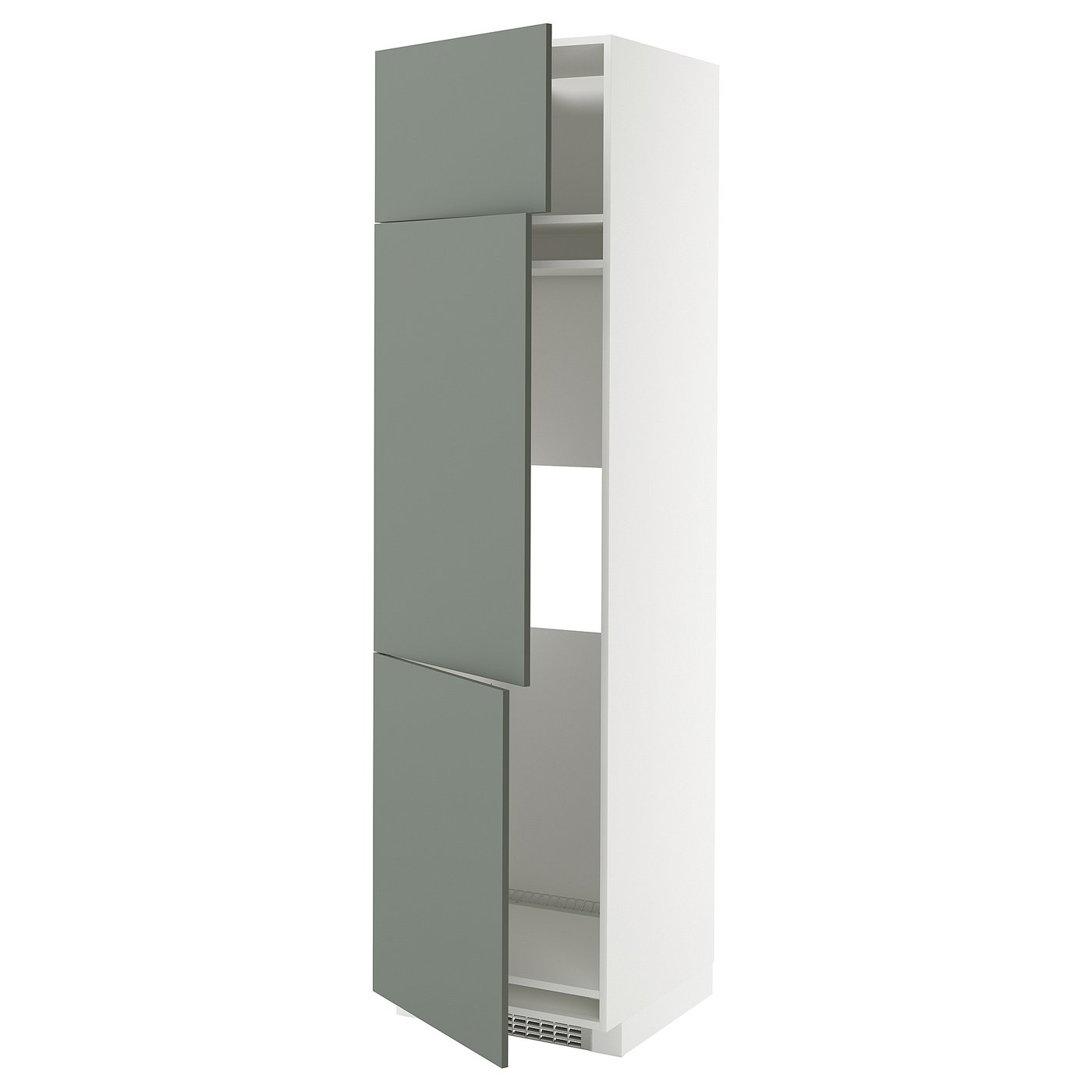 METOD high cab f fridge/freezer w 3 doors