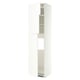 METOD High cab for fridge with 3 doors, white/Aspudden matt white, 60x60x240 cm