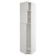 Ikea METOD white kitchen cabinet with bevelled edges, three shelves, adjustable, 25-year guarantee.