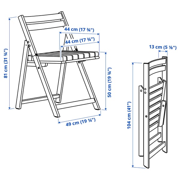 Illustration with measurements for the product: NÄMMARÖ.