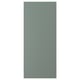 NICKEBO cabinet - grey-green, minimalist, smooth particle board
