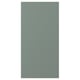 Greenish-grey NICKEBO panel, durable particleboard & laminate for modern decor.