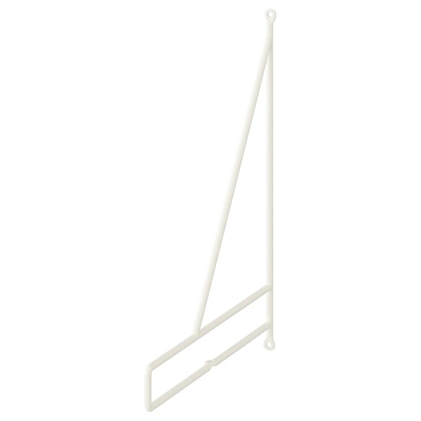 PERSHULT shelf bracket, white, steel, versatile