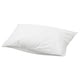 RÖNNVECKMAL pillowcase, white, cotton, rectangular, crisp.