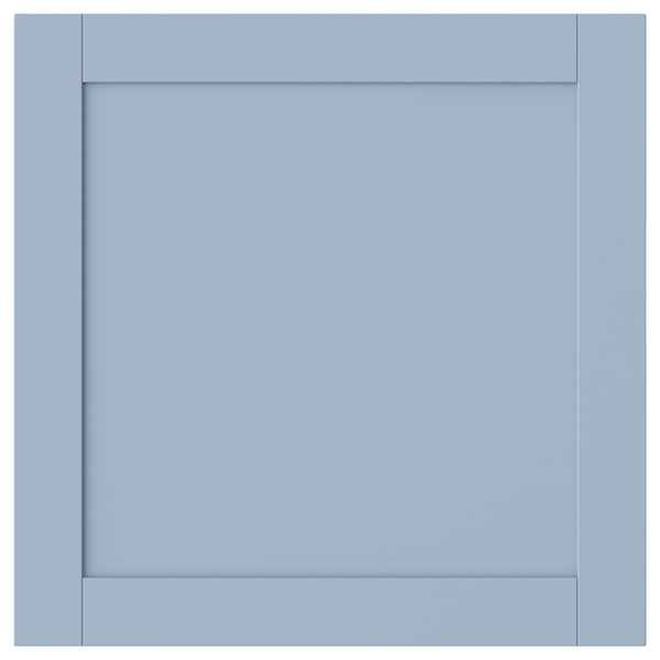 Blue cabinet door, simple, smooth foil.