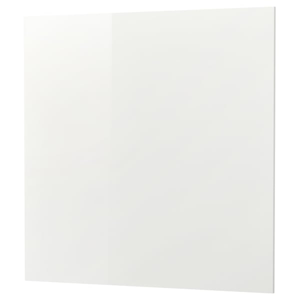 SIBBARP white wall panel, modern kitchen decor, rectangular shape, high-pressure laminate.