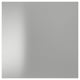 SIBBARP wall panel, grey, square, smooth, melamine laminate.