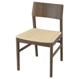 SKANSNÄS chair: modern, light brown, wood & woven seat, simple, scandinavian design.
