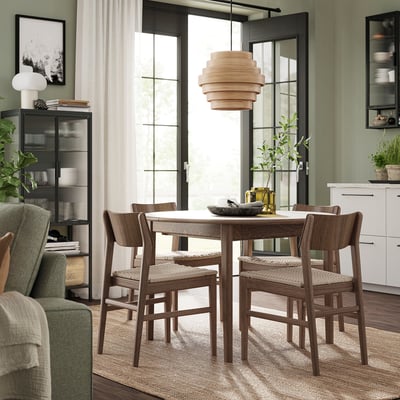 SKANSNÄS dining set, extendable & social