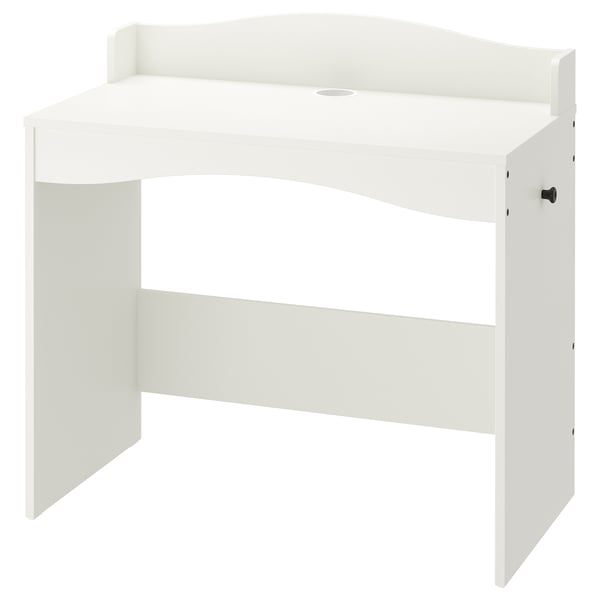 SMÅGÖRA kids desk, white, simple design, functional shape, suitable for various activities.