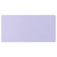 Pale lilac rectangular drawer front for furniture; smooth, modern design.